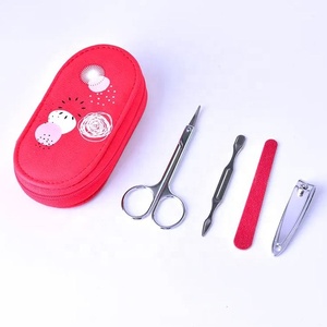 Complete Stainless Steel Manicure <b>Pedicure</b> Nail Care Kit with 10-in-1 Nail Clipper Durable Grooming <b>Tools</b> for Travel & Salon Use - Product Image 5