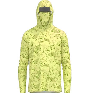 Sudadera con Capucha de Pesca para Hombre UPF 50+ con Máscara Facial, Camiseta de Manga Larga Sublimada de Alto Rendimiento, Protección Solar de Secado Rápido, Rash Guard con Capucha - Product Image 3