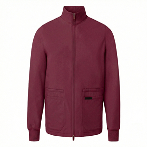 Blouses médicales personnalisées avec logo, fermeture éclair sur le devant, uniformes d'infirmière athlétiques, prix d'usine, vente en gros de blouses pour salons de spa - Product Image 2