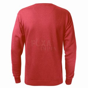 Sweat à col rond pour hommes à manches longues échantillon gratuit pull chaud doublé polaire hiver et automne décontracté élégant pour tous les jours - Product Image 4