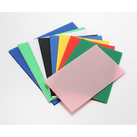 Feuille de plastique ondulé PP, plaque alvéolaire en polypropylène extrudé pour l'impression