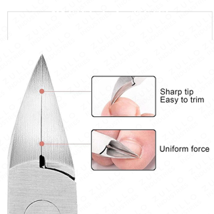 Premium Stainless Steel Ingrown <b>Nail</b> Cutter Heavy Duty Toenail Nipper Professional Foot Care Grooming <b>Tool</b> - Product Image 2