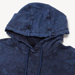 Latest Arrival Wholesale Price Men Acid Wash Hoodies for Adults / New Streetwear <b>Style</b> Men Acid Wash Hoodie - Product Image 6
