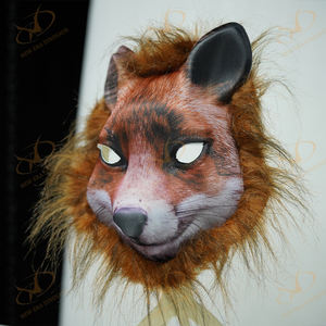 หน้ากากฮาโลวีนสำหรับผู้ใหญ่แบบ EVA พิมพ์สีเดียว สำหรับงานเลี้ยงสวมบทบาท - Product Image 6