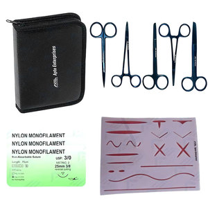 Kit de Sutura Portátil para Educación y Entrenamiento, Instrumento Médico, Ciencia Médica, Almohadilla de Práctica de Sutura Quirúrgica - Product Image 1