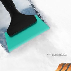 Raschietto in gomma azzurro da 5 pollici per vetri auto, specchietti, porte doccia e pulizia del bagno - Product Image 5