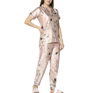 Nouvel arrivage : Ensemble de vêtements de nuit thermiques respirants pour femmes, design uni, manches longues, en coton laitier, avec coussinets de soutien-gorge, taille asiatique, pour la maison - Product Image 4