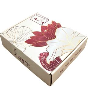 Vietnamese 3mm Thick Self Erecting Creative Customizable <b>Eco</b>-Friendly Paper Carton Candle <b>Gift</b> Box UV Coating Recycled Materials - Product Image 1