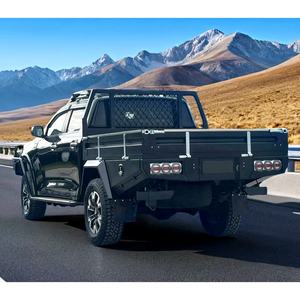 Cuerpo de bandeja de camioneta personalizada de aluminio 4x4 con revestimiento en polvo Bandeja de aluminio Ute para camión - Product Image 1