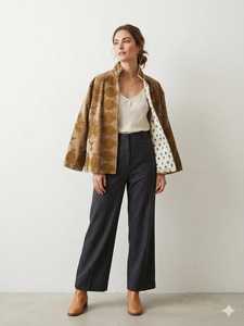 Chaqueta Corta de Terciopelo Suave con Bordado Suzani, Estilo Vintage, Inspirada en el Uzbeco, con Patrón de Peces, Blazer para Mujer, Regalo Perfecto - Product Image 4