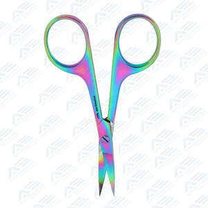 Mini tijeras de uñas personalizadas de alta calidad, hoja curva recta, instrumentos de belleza, herramientas de cuidado de belleza, instrumentos de cuidado de belleza - Product Image 3