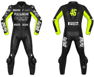 Men’s Custom Cowhide/Kangaroo Leather Racing 1Pc Suit Jumpsuit/Traje with CE <b>Level</b> 2 Armor | Custom OEM Manufacturer - Product Image 1