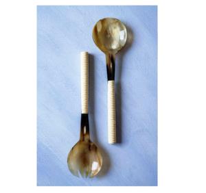 Utensilios para Ensaladas Ecológicos Aptos para Lavavajillas, Modelo Nuevo, Hechos en India para el Hogar y la Cocina - Product Image 6