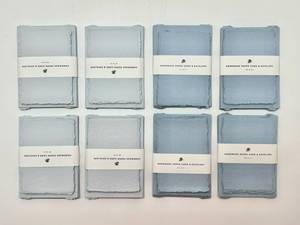 Juego de Papelería de Papel de Algodón con Borde Irregular, Papel para Escribir y Sobres Hechos a Mano, Ecológicos, Colección de Regalos Artesanales al por Mayor - Product Image 3