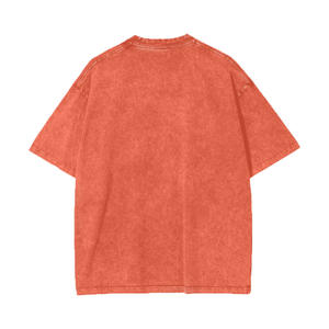 Camiseta Larga de Manga Corta con Cuello Redondo y Bordado para Mujer, Talla Grande, 100% Algodón Orgánico, Transpirable, Ecológica, Informal - Product Image 1