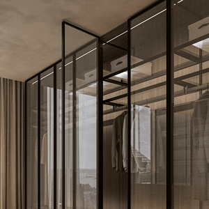 JY Project Customized Modern Clothes Wardrobe for Bedroom Dressing Room Walk In Closet OEM Luxury Storage Design Hardware - Product Image 2