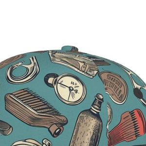 Gorro de Barbero Premium con Bordado de Logotipo Personalizado para Personal de Barbería, Gorra de Barbero al por Mayor para Peluqueros y Salones - Product Image 4