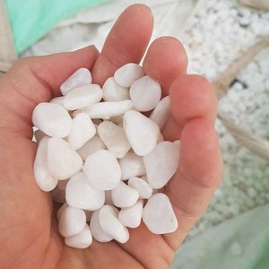 Pierre de galets blanche comme neige fabriquée au Vietnam, revêtement de sol en résine à agrégats apparents pour la décoration paysagère de jardin, galets et graviers - Product Image 4