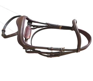 Brida de caballo occidental duradera de alta calidad, banda de cejas curvada elevada, excelente accesorio de equitación, Popular, venta completa, ecuestre - Product Image 4