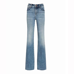 Skinny Breathable Eco-Friendly High Waisted Ankle-Length Casual High Quality top quality best <b>Women's</b> Denim Jeans - Product Image 1