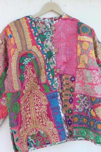 Veste Rose Manteau Femme Veste Bohème Veste Traditionnelle Pour Femmes - Product Image 5