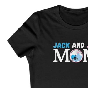 T-shirt noir à motif Family Legacy pour femme, design maman, en coton doux, manches courtes, col rond, vêtements décontractés pour tous les jours - Product Image 5