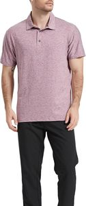 Chemise boutonnée pour homme, écologique, en piqué Spandex/Polyester 220g, logo personnalisé imprimé numériquement, manches courtes, golf, décontractée - Product Image 3