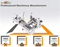 Scelleuse de cartons électrique haute vitesse H-Bar pour emballage supérieur et inférieur, machine à banderoleuse de sacs, ligne automatisée pour la logistique d'entrepôt, certifiée CE