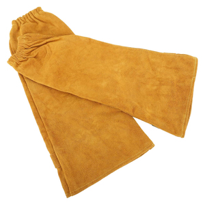Mangas de cuero de vaca de alta calidad para soldar, resistentes al calor y a las chispas, para soldadores, precio al por mayor, mangas de trabajo para hombre - Product Image 3