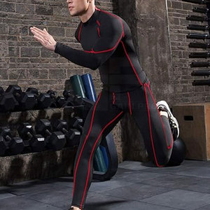 Athletic Football <b>Compression</b> <b>Shirt</b> Quick Dry Fabric With Tight Fit Design <b>For</b> Training Running And Fitness Activities - Product Image 4