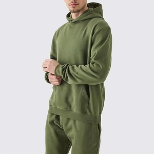 Survêtement à capuche pour homme 2026 – Collection Hiver la plus vendue – Conception personnalisée – Vêtement d'entraînement en coton à fermeture éclair coupe ajustée – Vente en gros - Product Image 2