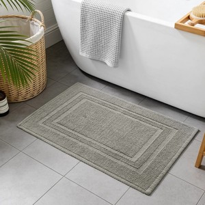 Modern Eco-Friendly Super Absorbent Cotton <b>Bathroom</b> <b>Mat</b> Anti-slip Kitchen & Bath Area Rug India Style for <b>Bathroom</b> - Product Image 4