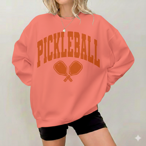 Sweat-shirt décontracté pour femme, coupe ample, col montant, doublure polaire épaisse, idéal pour l'hiver - Product Image 5