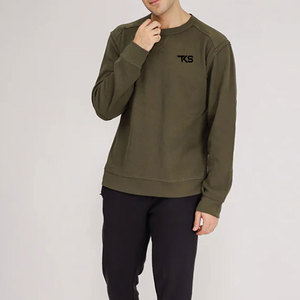 Chemise en tricot gaufré durable, tissu doux, coupe confortable, idéale pour un style décontracté au quotidien - Product Image 4