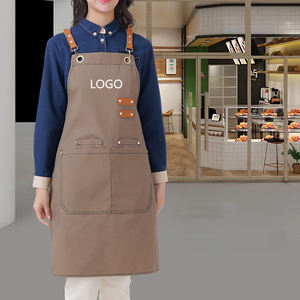 Delantal Unisex de Algodón Reutilizable para Cocina, Bar, Cafetería, Restaurante, Limpieza Diaria, con Logotipo Personalizado - Product Image 5