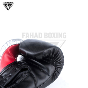 Guantes de Boxeo de Cuero PU Grueso Hechos a Mano, del Mejor Proveedor, Precio al por Mayor, Logotipo Personalizado, Nuevo, Duradero, Servicio OEM ODM - Product Image 3