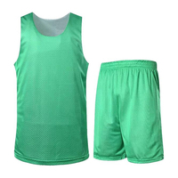 Conjunto de Camiseta de Baloncesto para Hombre, Camiseta sin Mangas Roja con Pantalones Cortos, Secado Rápido, Poliéster, Ropa Deportiva para Todas las Temporadas