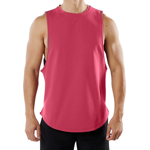 Débardeur de sport pour homme, mode fitness, sans manches, pour l'entraînement, vêtements de sport personnalisés, fabricant OEM ODM, usine de vente en gros, débardeur musculation - Product Image 1