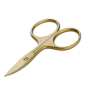 Modern Ergonomic Design Cuticle Care Nail <b>Scissors</b> Stainless Steel Curved Design for <b>Left</b>/Right-<b>Handed</b> Use Reasonable Price - Product Image 1