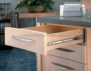 Aodeli Mobilier de maison moderne Glissières à billes en acier inoxydable Tiroir à billes complet Armoire lisse Chargeable énorme pour la cuisine - Product Image 3