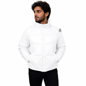 Veste matelassée respirante pour homme, style franc-maçon, élégante, chaude pour l'hiver, coupe-vent, streetwear - Product Image 1