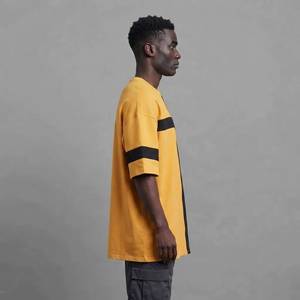 T-shirts personnalisés OEM en gros, lot en vrac, Bangladesh, été, coupe oversize, épaules tombantes, pour hommes, femmes, unisexe - Product Image 5