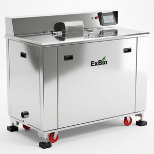 Stock prêt en vrac disponible d'excellente qualité Exbio Food Waste Digester Machine 200kg/day Food Disposition à un prix pratique - Product Image 1