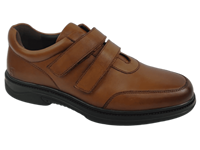 Chaussures habillées pour hommes Dlords en cuir pleine fleur marron, style Oxford à boucle, avec semelle intermédiaire EVA à coussin d'air, semelle extérieure TRX antidérapante et anti-odeur