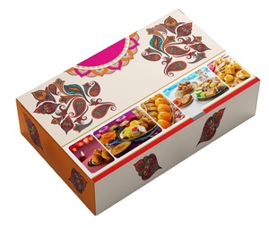Contenedor de galletas Cajas Vacías de lujo Dulce Retro Paquete de fiesta Caramelo Chocolate Dulce Favor Cajas de regalos para fiesta - Product Image 1