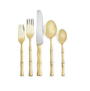 Ensemble de couverts classique fait main en acier inoxydable, design moderne, cinq pièces, compatible lave-vaisselle, durable, finition miroir, tendance - Product Image 6