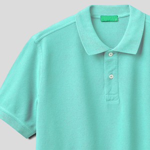 100% Breathable Cotton Custom Logo Short Sleeve Casual <b>Collar</b> <b>T</b>-<b>Shirt</b> for Men Summer Wear Solid with OEM ODM for Polo <b>Shirt</b> - Product Image 5