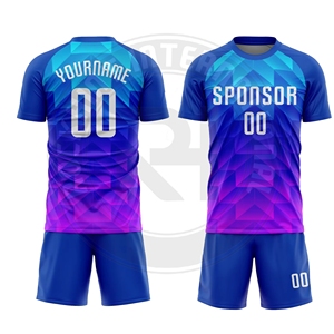 Ensemble d'uniformes de football de qualité supérieure, respirant et à séchage rapide, maillot et short pour les équipes, entraînements et matchs, hommes et femmes - Product Image 2