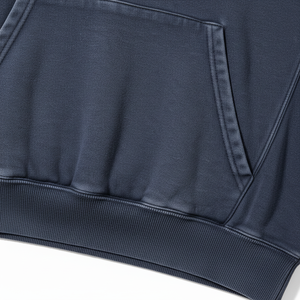 Sudadera con Capucha Personalizada con Lavado Ácido OEM ODM, MOQ Bajo, 500GSM, Estilo Vintage Desgastado, Oversize, de Forro Polar, Lisa, para Hombre y Mujer - Product Image 2