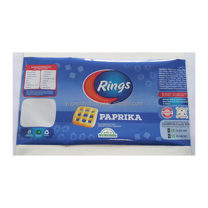 Bolsa de Embalaje Bopp de Alta Calidad, la Más Vendida, de Grado Alimenticio, Personalizable, con Sellado Central, Impresa en Huecograbado, Multicolor - Product Image 1